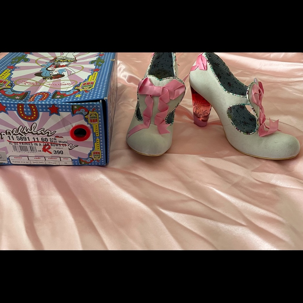 IRREGULAR CHOICE Fairies In a Jar (cream) US 8/EU39/UK6